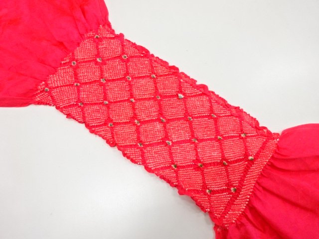 JAPANESE KIMONO / OBIAGE / SHIBORI